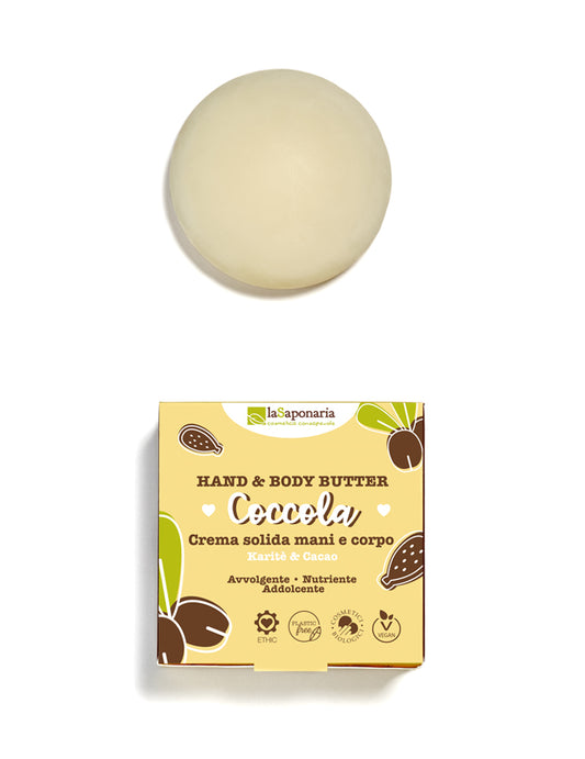Coccola Hand & Body Butter med Karité & Cocoa